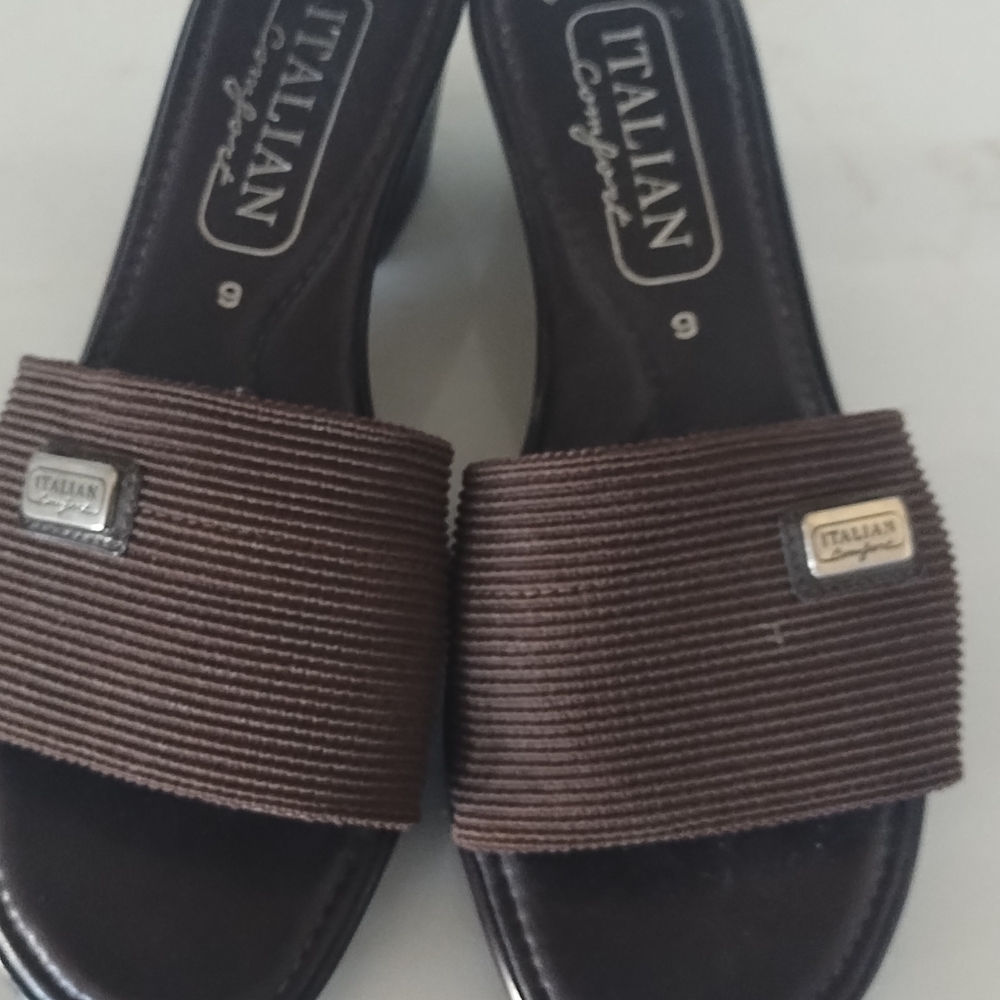 Brown Italian Crafted Sandals